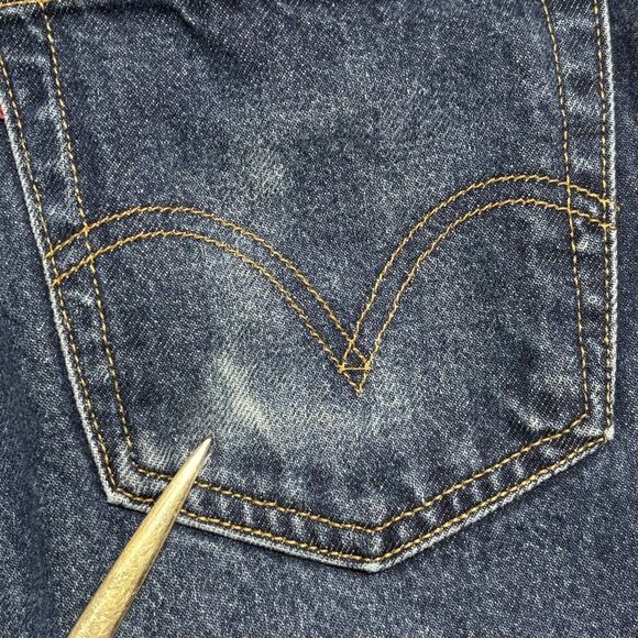 Levis 517 Jeans Mens 34x30 RUNS SMALL Boot Cut Cowboy Rodeo Rancher Red Tab - Picture 13 of 14